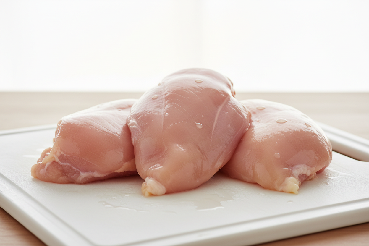fresh chicken breasts